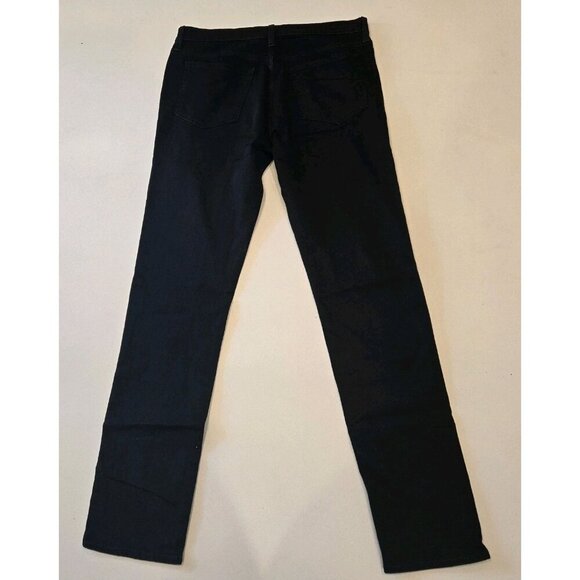 J Crew Flex Jeans Size 34 X 36 Athletic Straight Leg Stretch Black Denim AB564 - Picture 6 of 10